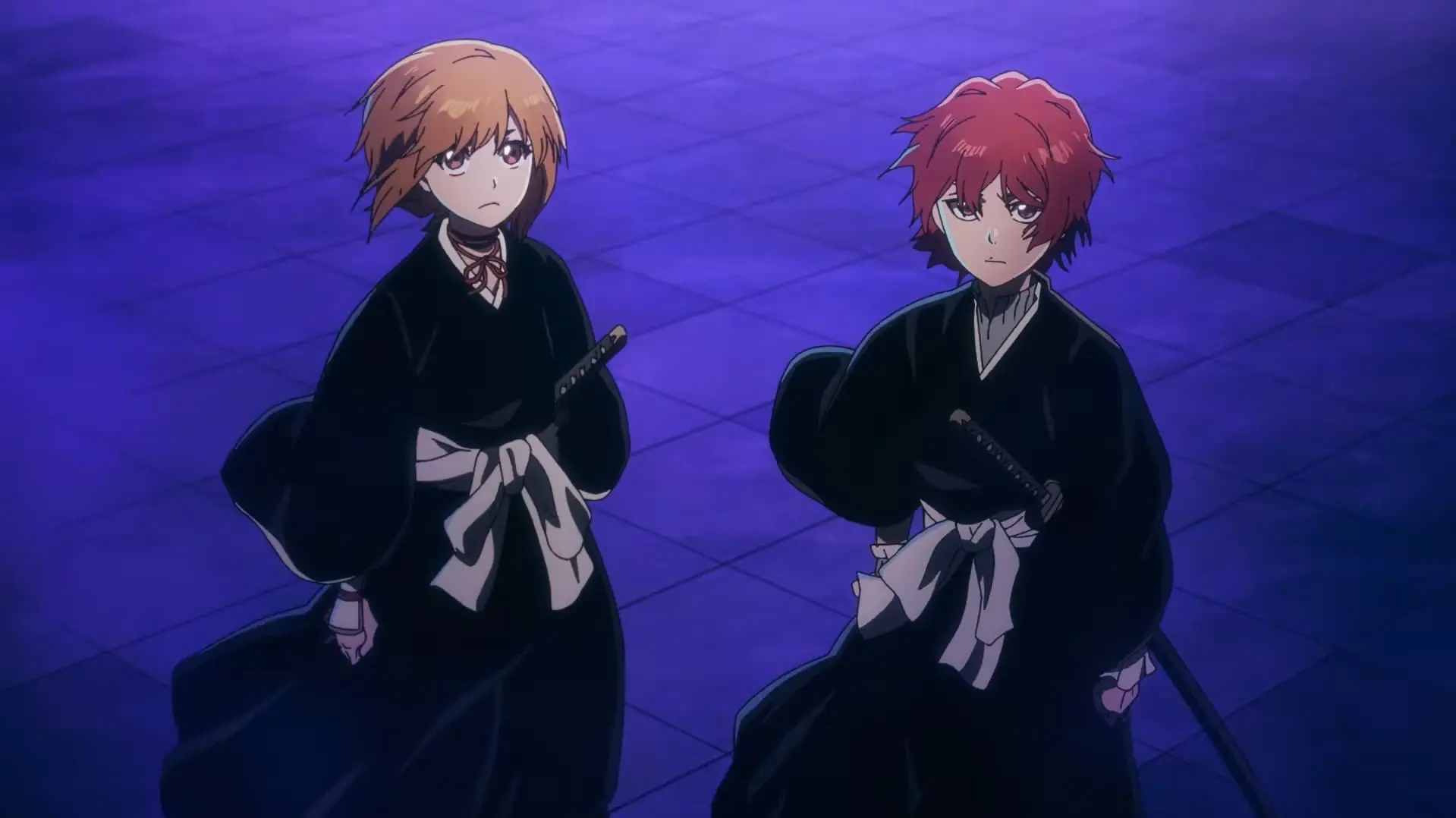 Shirin Migishima y Shirane Sanari, los dos nuevos Shinigami protagonistas de BLEACH: Mirrors High, diseñados por Tite Kubo