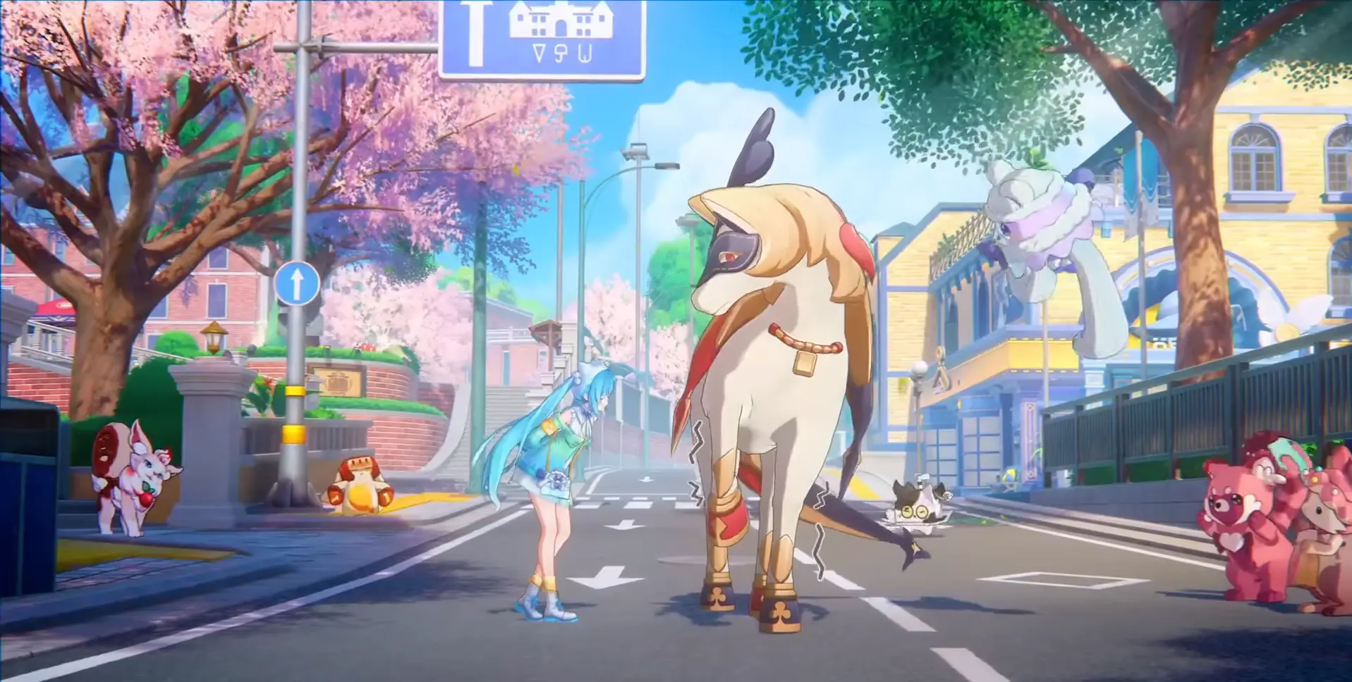 Nanafey, criatura de Honkai: Nexus Anima, mostrada en primer plano con estilo anime
