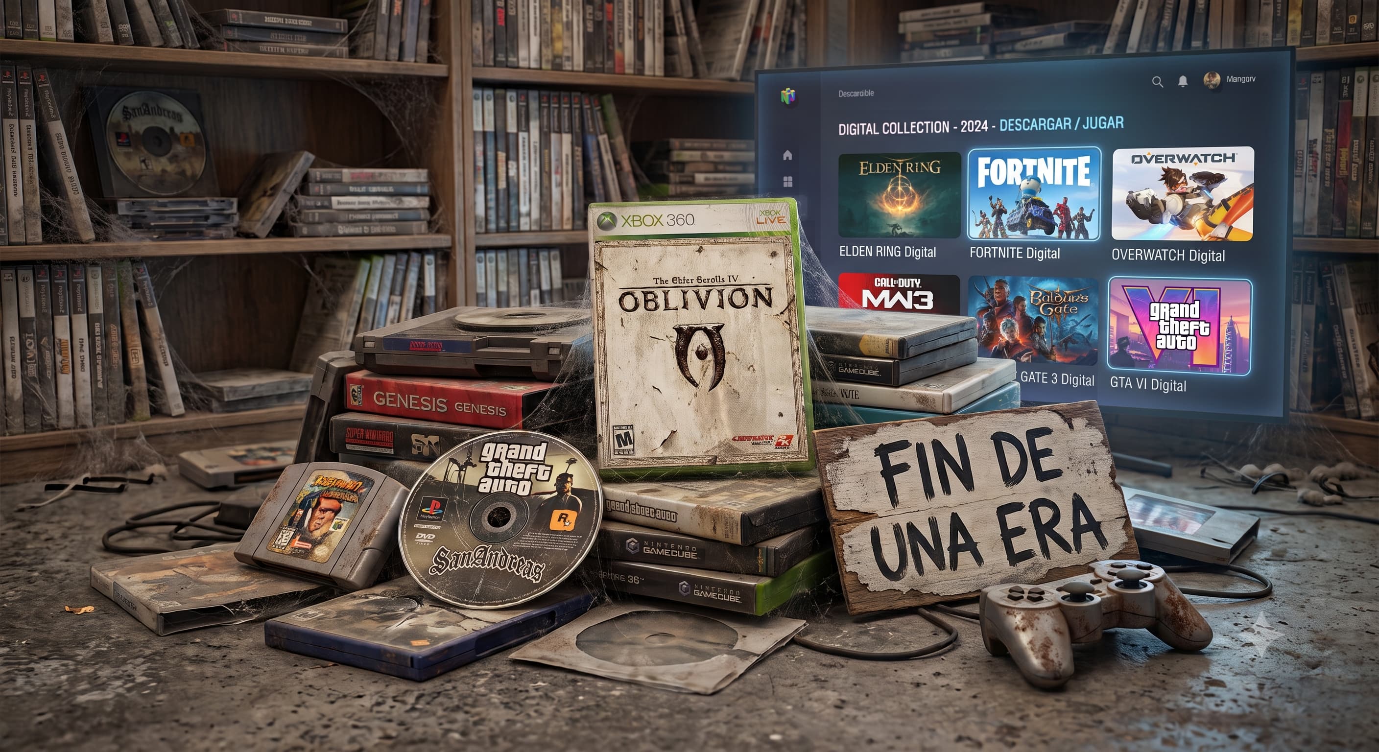 El fin de una era: el formato físico desaparece