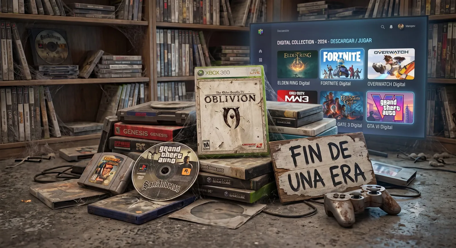 El fin de una era... el formato físico desaparece