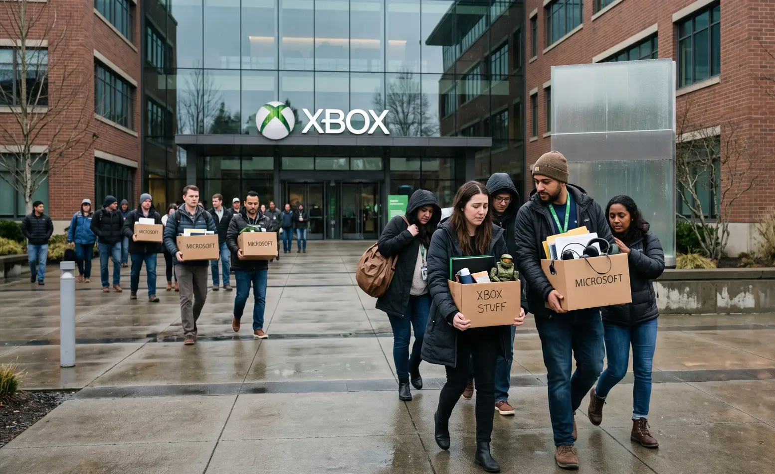 Xbox despide a 3,200 personas y desprende cuatro estudios