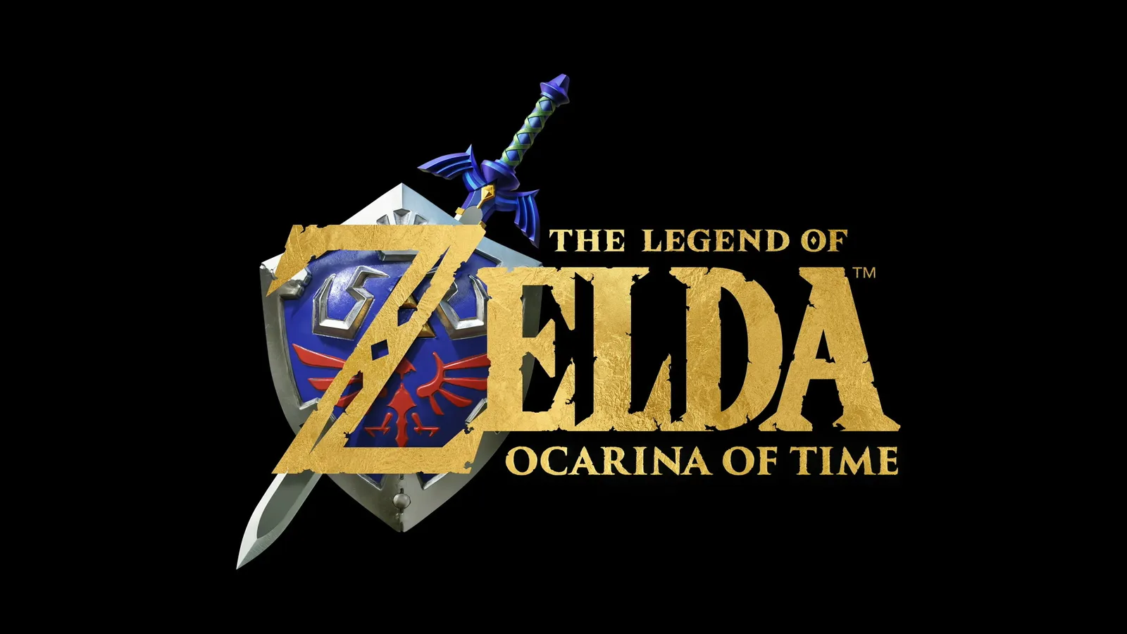 Logo oficial del remake de The Legend of Zelda: Ocarina of Time para Nintendo Switch 2